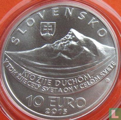Slowakei 10 Euro 2015 "200th anniversary of the birth of L'udovít Štúr" - Bild 1