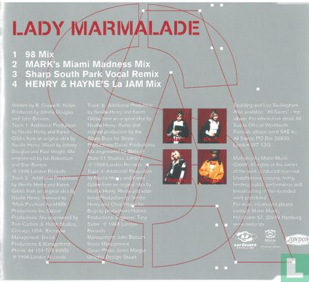 Lady Marmalade - Image 2