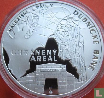 Slovaquie 20 euro 2014 (BE) "Conservation Area of the Dubnik Opal Mines" - Image 2