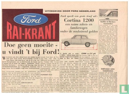 Ford RAI krant
