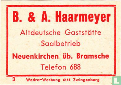B. & A. Haarmeyer - Altdeutsche Gaststätte
