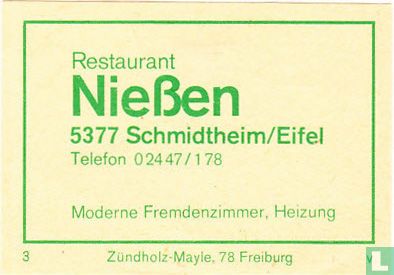 Restaurant Niessen