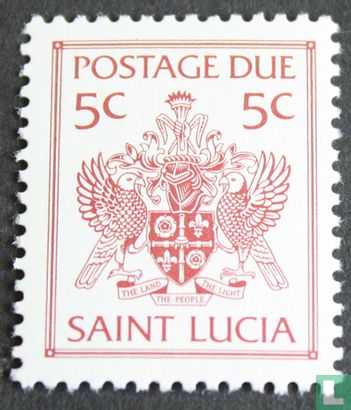 Cote of Arms of Saint Lucia