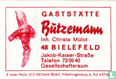 Gaststätte Bützenmann - Christa Mülot