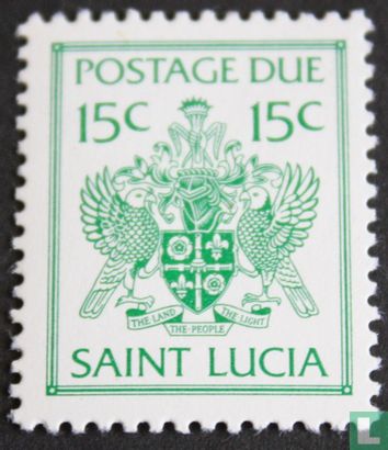 Wappen von St. Lucia 