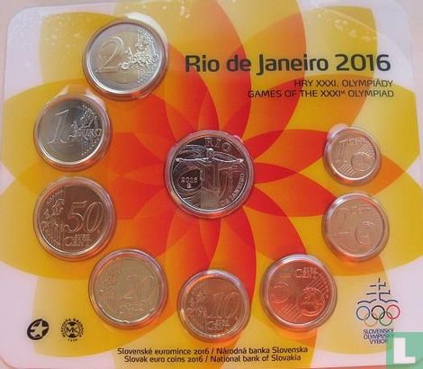 Slowakije jaarset 2016 "Rio de Janeiro Olympic Games" - Afbeelding 3