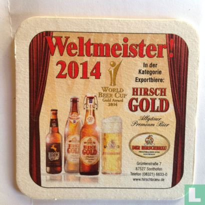World Beer Cup / Weltmeister! Hirsch Gold - Image 2