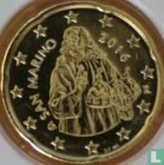 San Marino 20 cent 2016 - Afbeelding 1