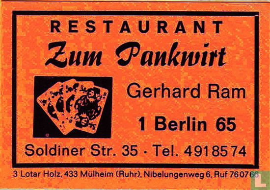 Restaurant Zum Pankwirt - Gerhard Ram