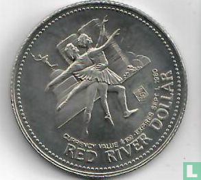 Canada  Red river dollar 1980 - Image 2