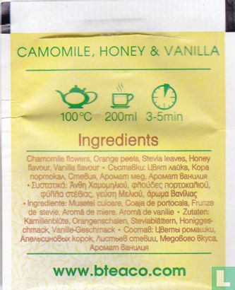 Camomile, Honey & Vanilla - Afbeelding 2