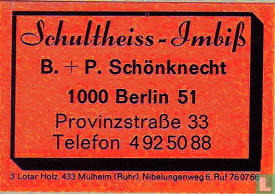 Schultheiss-Imbiss - B.+P. Schönknecht
