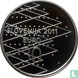 Slovenië 30 euro 2011 (PROOF) "Rowing World championship in Bled" - Afbeelding 1