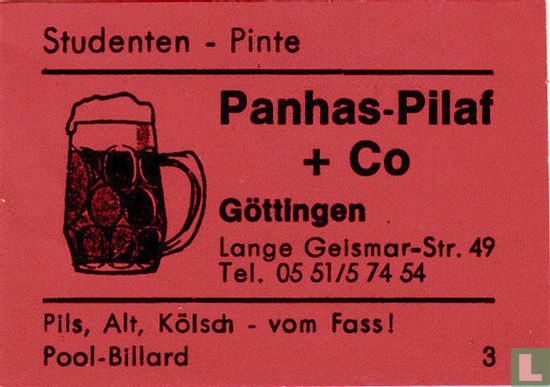 Panhas-Pilaf + Co