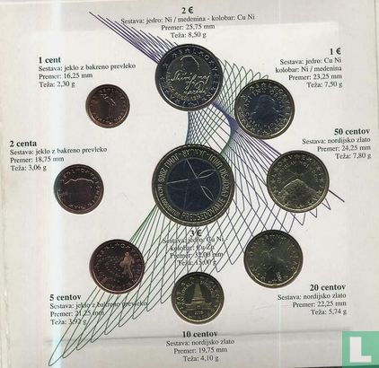 Slovenia mint set 2008 - Image 2