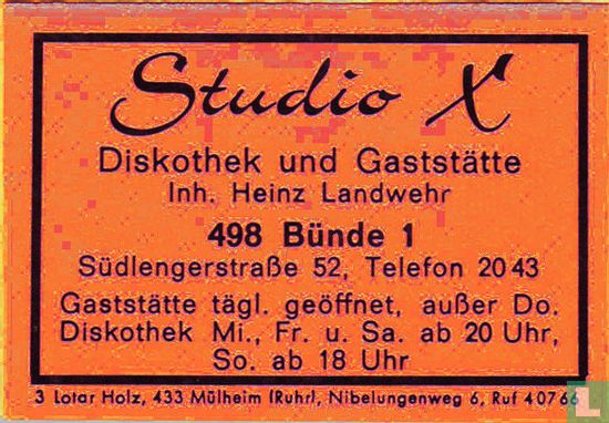 Studio X - Heinz Landwehr