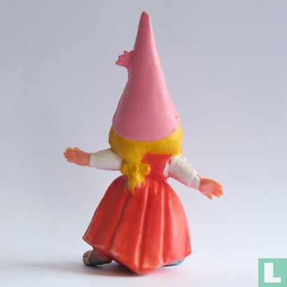 Lisa sur patins [chapeau rose et arc / chemisier blanc] - Image 2