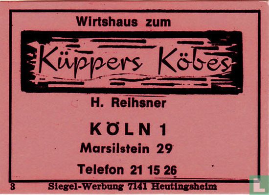 Küppers Köbes - H. Reihsner