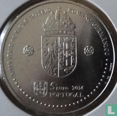 Portugal 5 euro 2014 "580th anniversary of the birth of Eleanor of Portugal" - Image 1