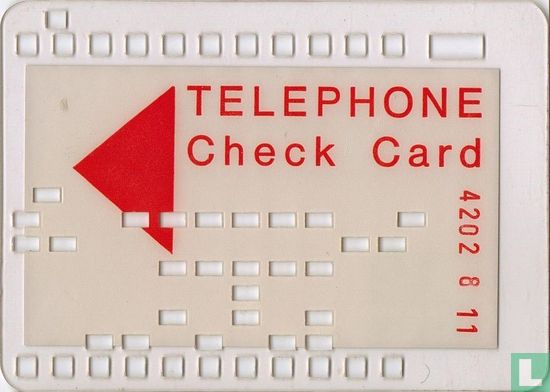 WM'74 Telephone Check Card - Bild 1