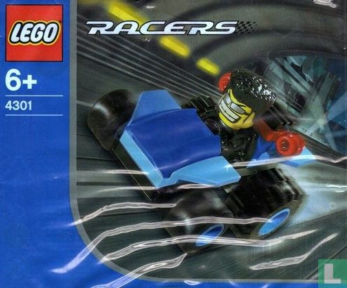 Lego 4301 Blue Racer polybag