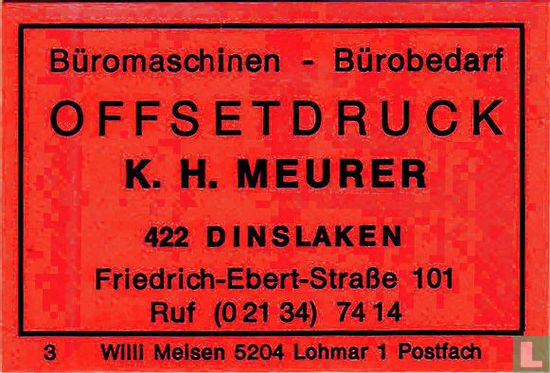 Offsetdruck K.H. Meurer