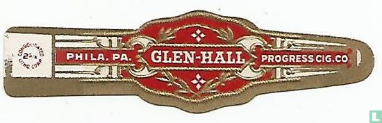 Glen Hall - Phila. Pa. - Progress Cig. Co. - Afbeelding 1