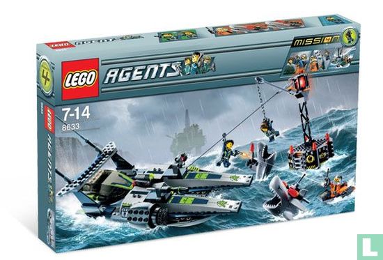 Lego 8633 Mission 4: Speedboat Rescue