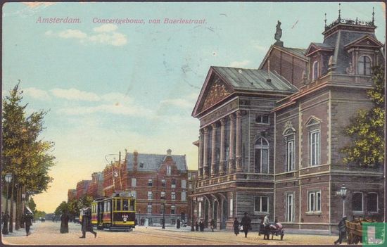 Concertgebouw, van Baerlestraat.