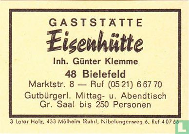 Gaststätte Eisenhütte - Günter Klemme