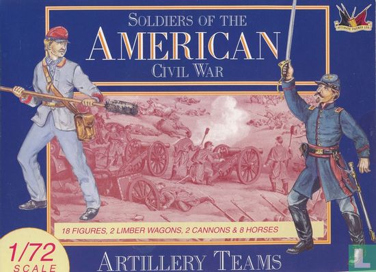 American Civil War Artillery teams
