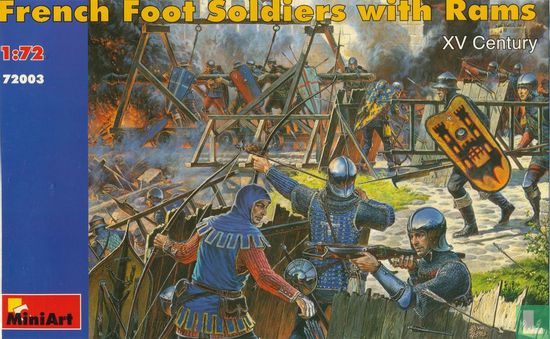 French Foot Soldiers with Rams