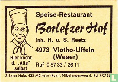 Speise-Restaurant Borlefzer Hof - H.u.S. Reetz