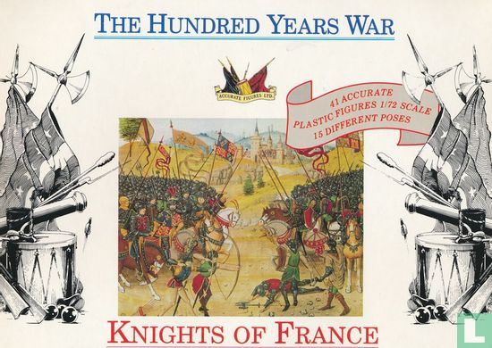 Die Hunderd Jährigen Krieg Ritter von Frankreich
