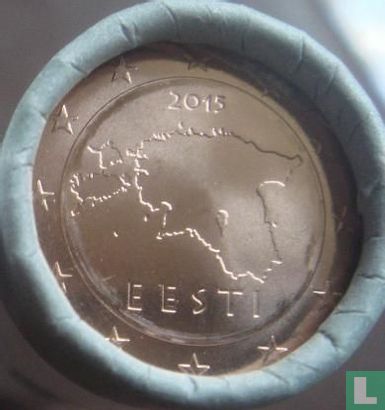 Estonie 2 cent 2015 (rouleau) - Image 1