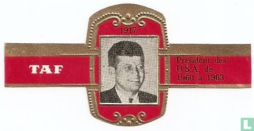 1917 - Président des U.S.A. 1960 à 1963 - Afbeelding 1