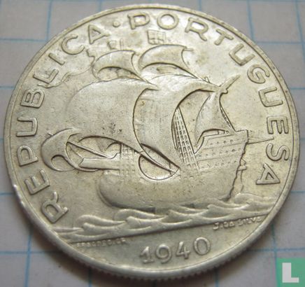 Portugal 5 escudos 1940 - Image 1