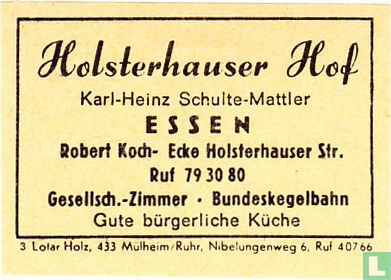Holsterhauser Hof - Karl-Heinz Schulte-Mattler