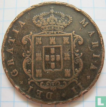 Portugal 20 réis 1850 - Image 2
