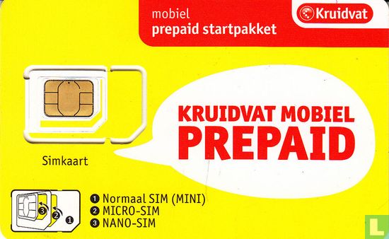 lancering Initiatief Fotoelektrisch Kruidvat mobiel prepaid 0071.02 (2015) - Kruidvat mobiel - LastDodo