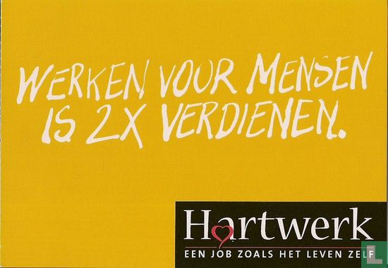 1045 - Hartwerk "Werken Voor Mensen..." - Image 1