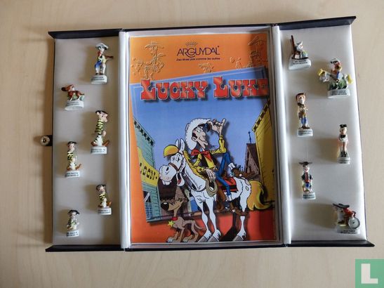 Figurines miniatures en porcelaine Lucky Luke - Image 1