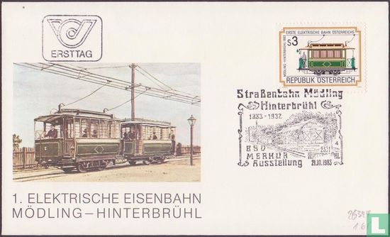 Eerste elektrische tram - Afbeelding 1