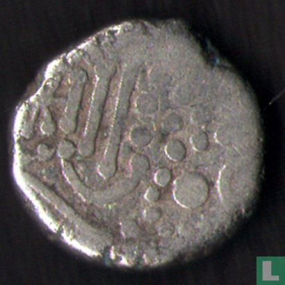 India  AR drachm  (Gurjura Kingdom)  570-700 CE - Afbeelding 2