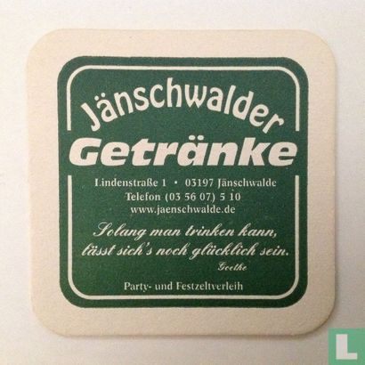 Jänschwalder Getränke 