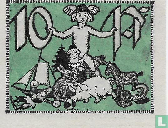 Sonneberg 10 Pfennig 1921 - Image 2