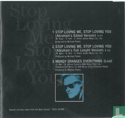 Stop Loving Me, Stop Loving You - Bild 2