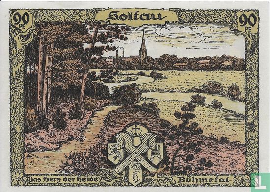 Soltau 90 Pfennig ND (1921) - Afbeelding 2