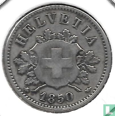Switzerland 10 rappen 1850 - Image 1
