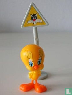 Tweety with gray road